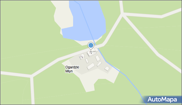 Ogardy, Ogardy, 72, mapa Ogardy