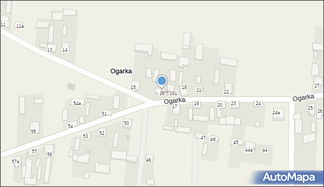 Ogarka, Ogarka, 16, mapa Ogarka