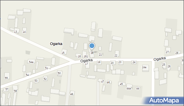 Ogarka, Ogarka, 18, mapa Ogarka