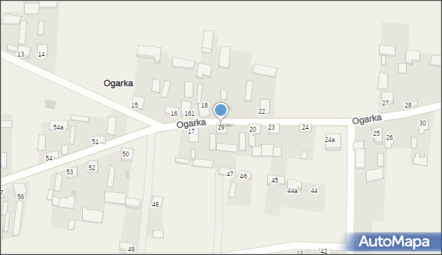 Ogarka, Ogarka, 19, mapa Ogarka