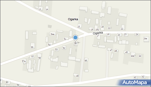 Ogarka, Ogarka, 50, mapa Ogarka