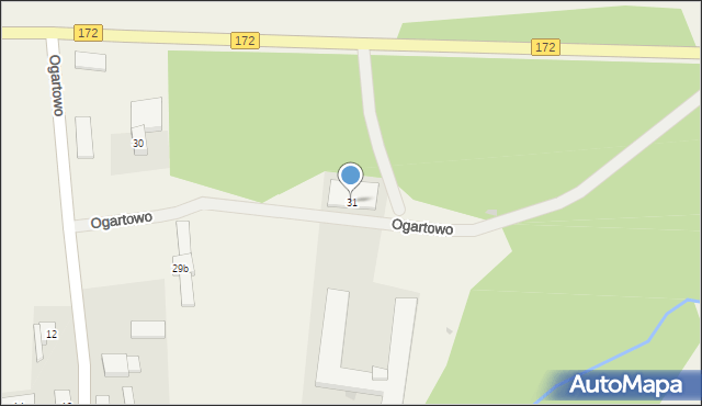 Ogartowo, Ogartowo, 31, mapa Ogartowo