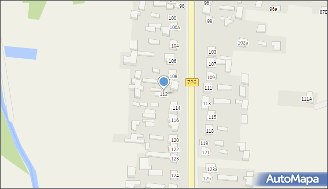 Ogonowice, Ogonowice, 112, mapa Ogonowice