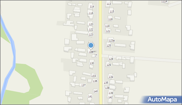 Ogonowice, Ogonowice, 126, mapa Ogonowice