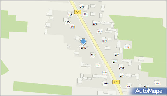 Ogonowice, Ogonowice, 199b, mapa Ogonowice
