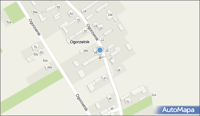 Ogorzelnik, Ogorzelnik, 48, mapa Ogorzelnik