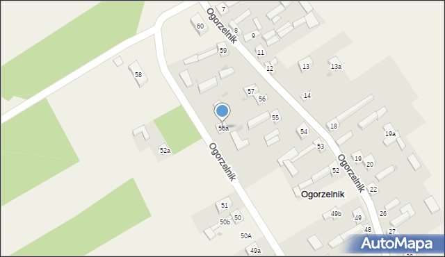 Ogorzelnik, Ogorzelnik, 56a, mapa Ogorzelnik