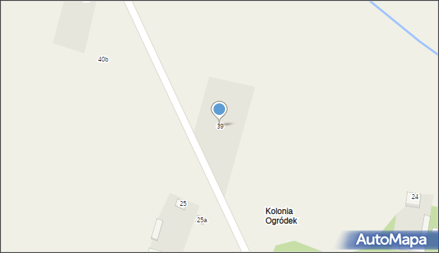 Ogródek, Ogródek, 39, mapa Ogródek