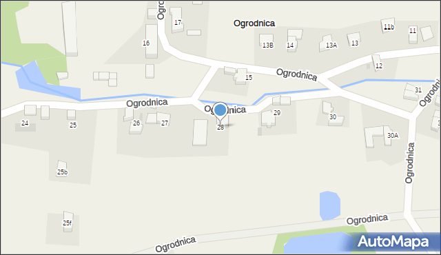 Ogrodnica, Ogrodnica, 28, mapa Ogrodnica