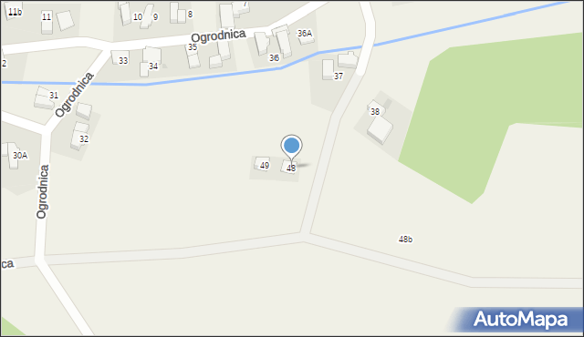 Ogrodnica, Ogrodnica, 48, mapa Ogrodnica