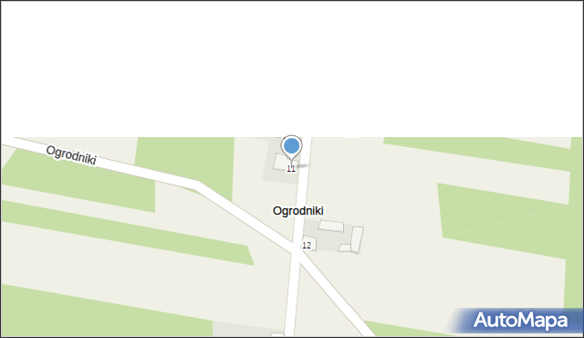 Ogrodniki, Ogrodniki, 11, mapa Ogrodniki