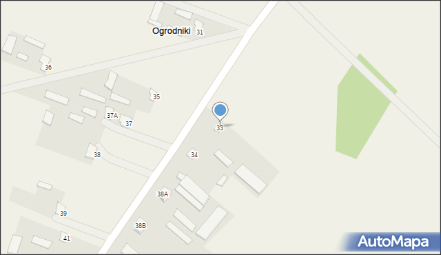 Ogrodniki, Ogrodniki, 33, mapa Ogrodniki