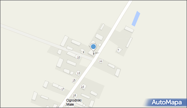 Ogrodniki, Ogrodniki, 8, mapa Ogrodniki