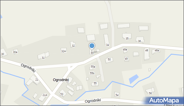 Ogrodniki, Ogrodniki, 33, mapa Ogrodniki