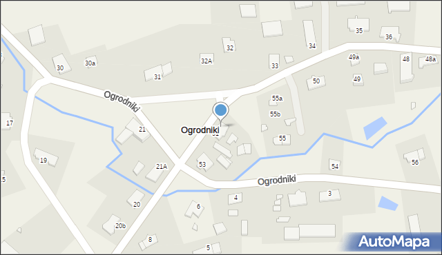 Ogrodniki, Ogrodniki, 52, mapa Ogrodniki