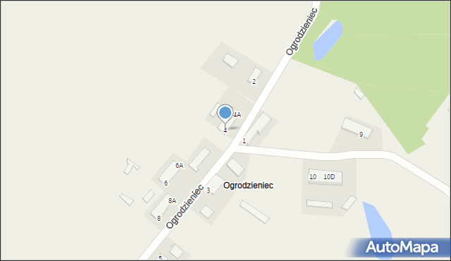 Ogrodzieniec, Ogrodzieniec, 4, mapa Ogrodzieniec