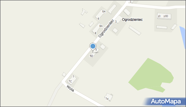 Ogrodzieniec, Ogrodzieniec, 5C, mapa Ogrodzieniec