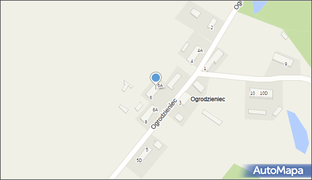 Ogrodzieniec, Ogrodzieniec, 6C, mapa Ogrodzieniec