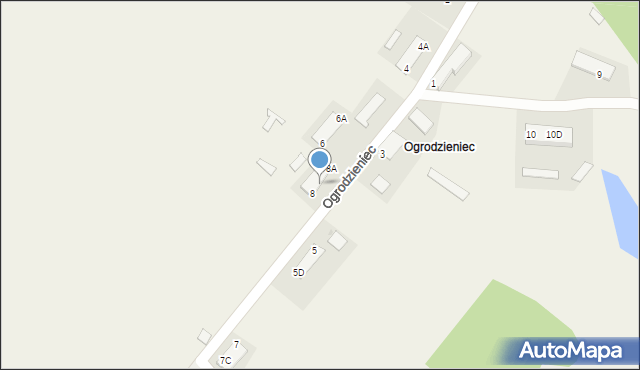 Ogrodzieniec, Ogrodzieniec, 8C, mapa Ogrodzieniec