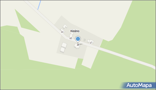 Ogrodzisko, Ogrodzisko, 46, mapa Ogrodzisko