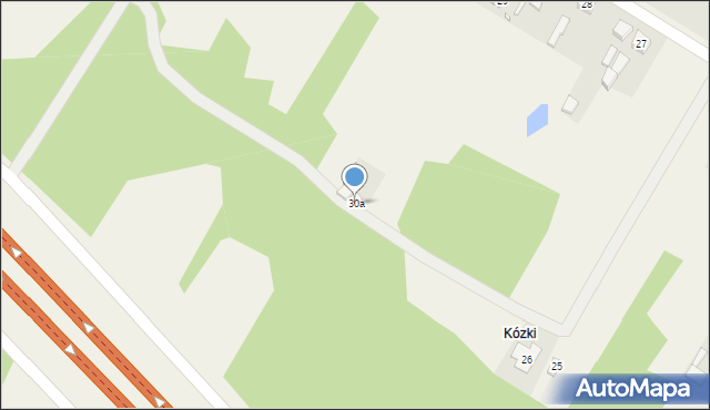 Ogrodzisko, Ogrodzisko, 30a, mapa Ogrodzisko