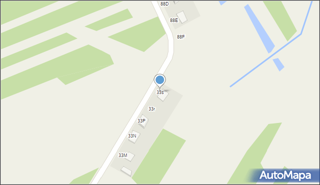 Ogrodzisko, Ogrodzisko, 33s, mapa Ogrodzisko