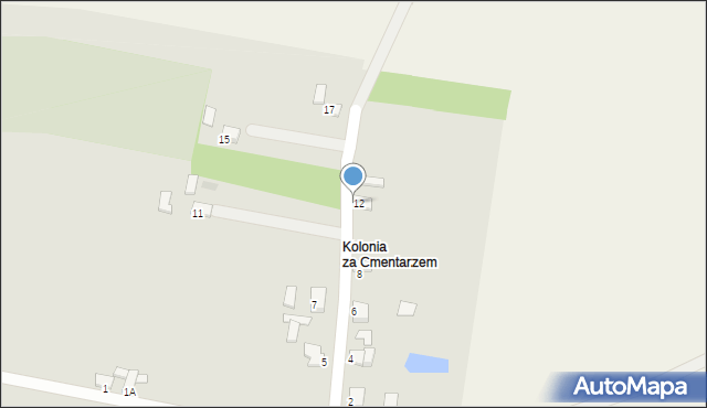 Przedecz, Ogrodowa, 12, mapa Przedecz