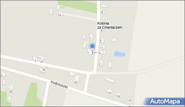 Przedecz, Ogrodowa, 5, mapa Przedecz