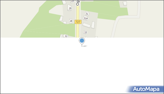 Radestów, Ogrodowa, 37, mapa Radestów