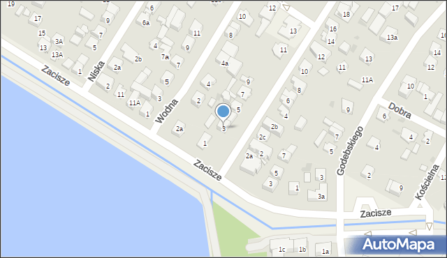 Raszyn, Ogrodowa, 3, mapa Raszyn