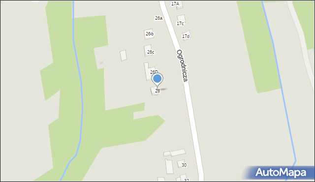 Ropczyce, Ogrodnicza, 28, mapa Ropczyce