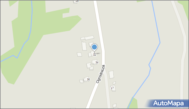 Ropczyce, Ogrodnicza, 32, mapa Ropczyce