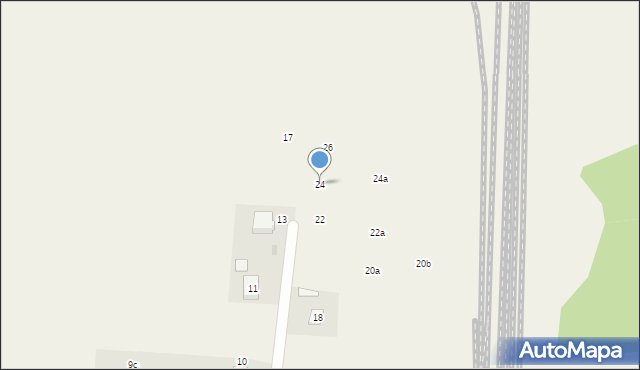 Smętowo Graniczne, Ogrodowa, 24, mapa Smętowo Graniczne