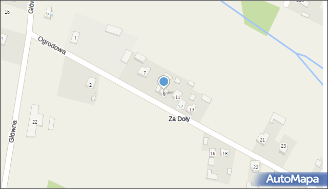 Smogorzów, Ogrodowa, 9, mapa Smogorzów