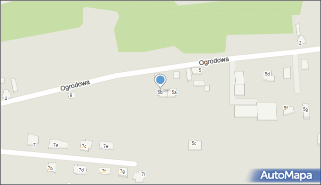 Solec Kujawski, Ogrodowa, 5b, mapa Solec Kujawski