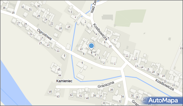 Sromowce Wyżne, Ogrodowa, 6, mapa Sromowce Wyżne