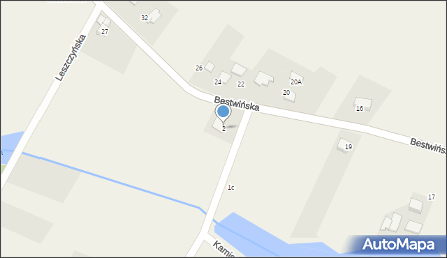 Stara Wieś, Ogrodowa, 2, mapa Stara Wieś