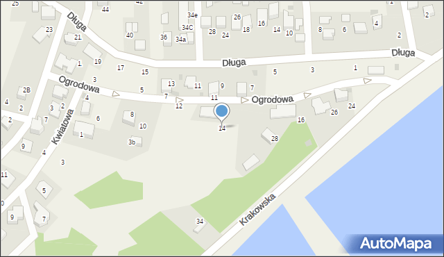 Szczyglice, Ogrodowa, 14, mapa Szczyglice