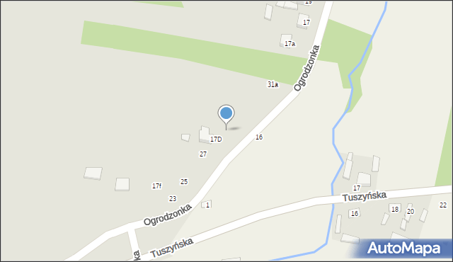 Tuszyn, Ogrodzonka, 29, mapa Tuszyn