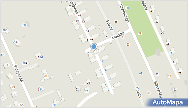 Głogów Małopolski, Okulickiego Leopolda, gen., 11, mapa Głogów Małopolski