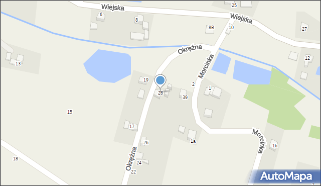 Gogołowa, Okrężna, 28, mapa Gogołowa