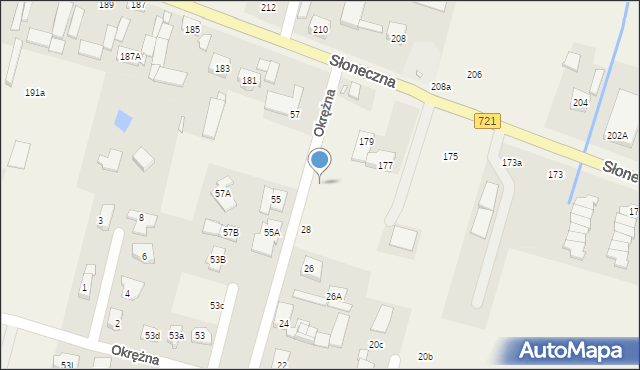 Lesznowola, Okrężna, 30, mapa Lesznowola