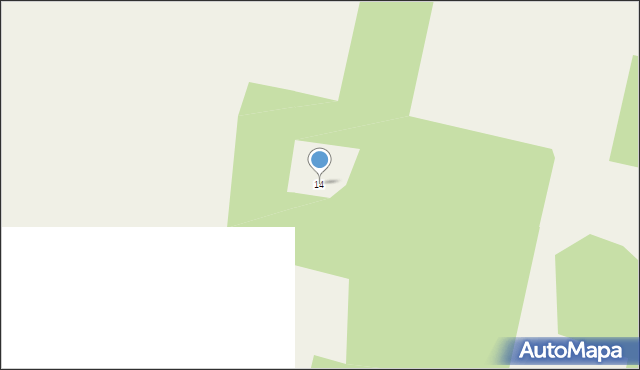 Okniny-Podzdrój, Okniny-Podzdrój, 14, mapa Okniny-Podzdrój