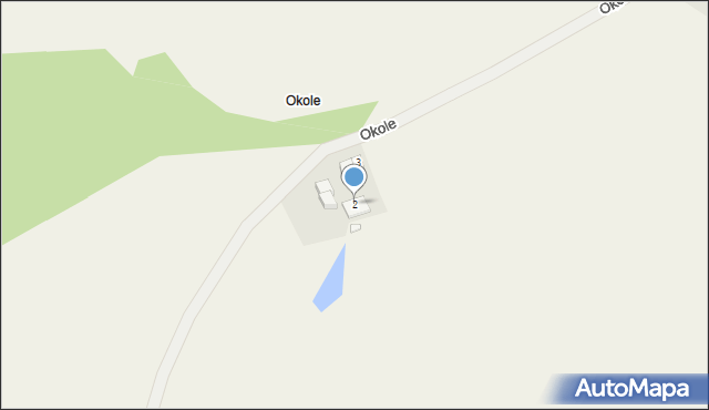 Okole, Okole, 2, mapa Okole