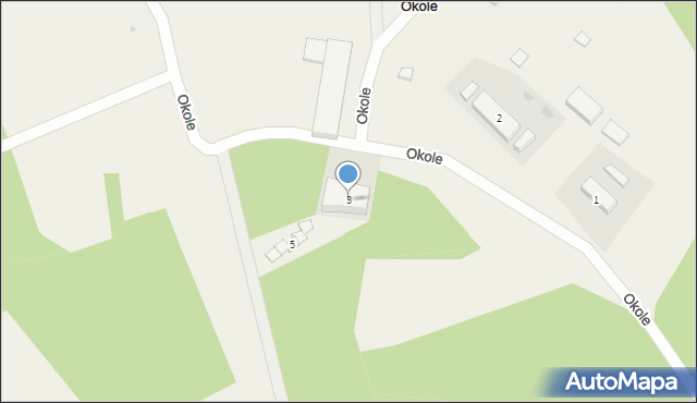 Okole, Okole, 3, mapa Okole