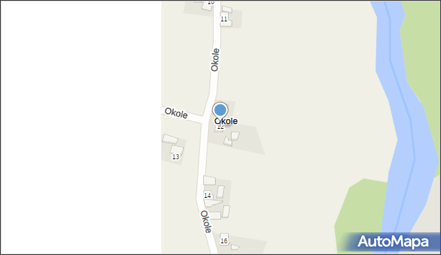 Okole, Okole, 12, mapa Okole