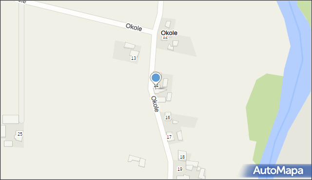 Okole, Okole, 15, mapa Okole