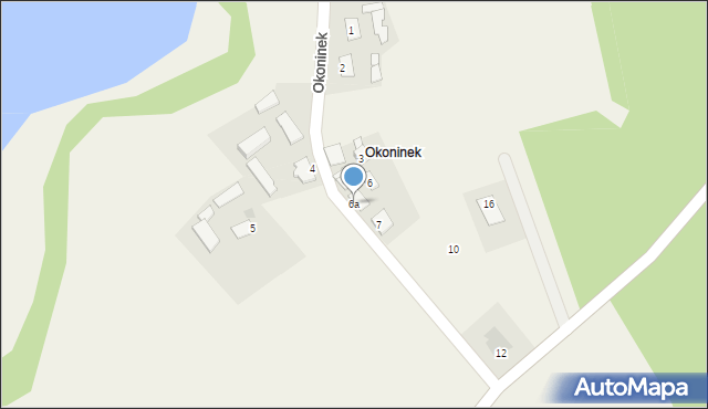 Okoninek, Okoninek, 6a, mapa Okoninek