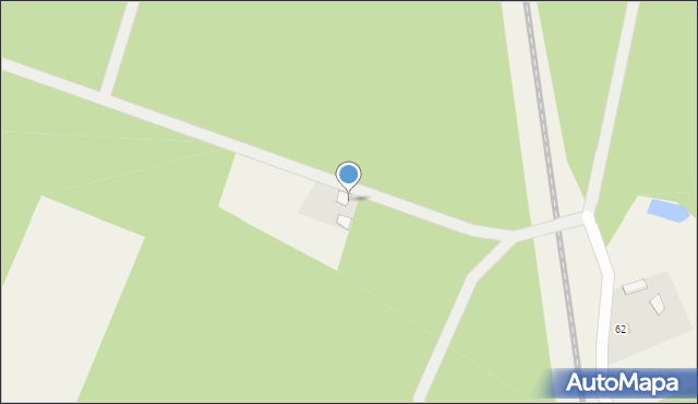 Okoniny Nadjeziorne, Okoniny Nadjeziorne, 60, mapa Okoniny Nadjeziorne