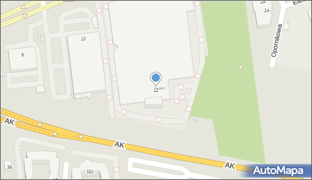 Piaseczno, Okulickiego Leopolda, gen., 12, mapa Piaseczno